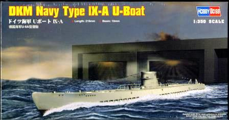 Hobbyboss - Dkm Navy Type Ix-A U-Boat