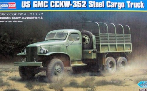 Hobbyboss - Us Gmc Cckw-352 Steel Cargo Truck