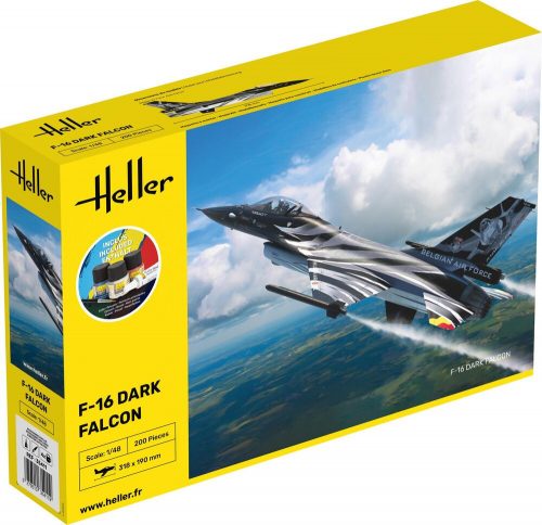 Heller - STARTER KIT F-16 Dark Falcon