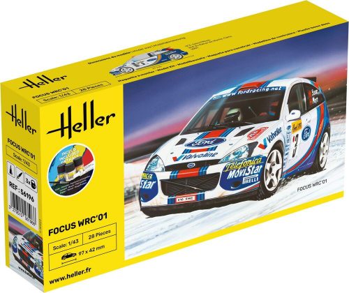 Heller - STARTER KIT Focus WRC'01