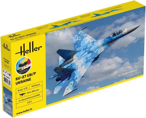 Heller - STARTER KIT SU-27 UB/P Ukraine