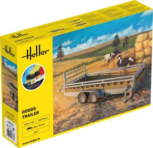 Heller - STARTER KIT Goods Trailer