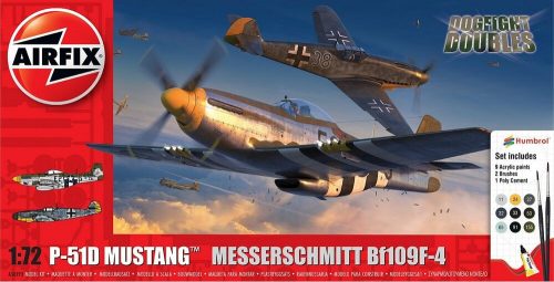 Airfix - P-51D Mustang vs Bf109F-4 Dogfight Double