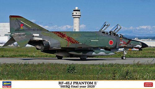 Hasegawa - Mcdonnel Douglas Rf-4Ej Phantom Airplane Military 1961 - 501Sq Final Year 2020