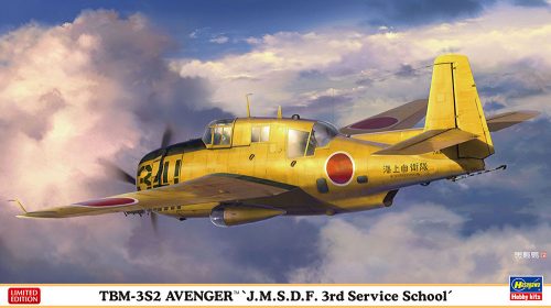 Hasegawa - Airplane Tbm-3S2 Avenger Military