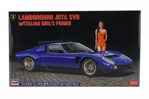 Hasegawa - LAMBORGHINI JOTA SVR WITH GIRL FIGURE 1970 /