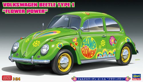 Hasegawa - Volkswagen Beetle Type 1 Flower Power 1965