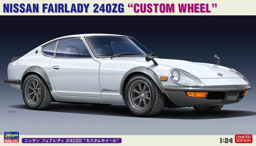 Hasegawa - Nissan Fairlady 240Zg Coupe Custom Wheels 1972