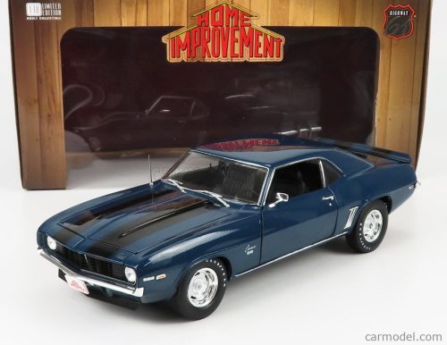 Highway61 - Chevrolet Camaro Ss Coupe 1969 - The Improvement 1991-1999 Blue Black