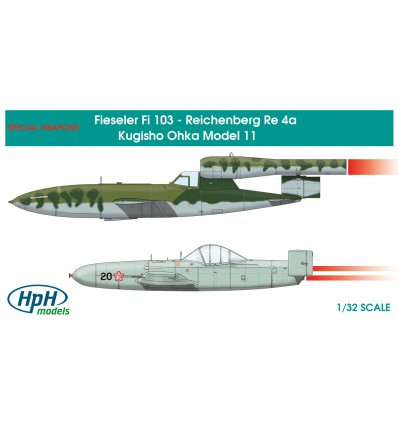 HPH Models - 1/32 Fi-103 - Reichenberg + Ohka