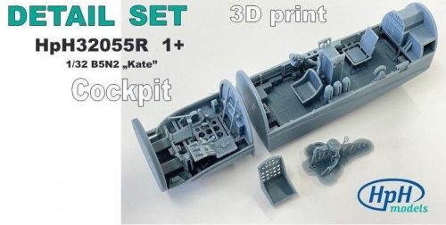 HPH Models - 1/32 Nakajima B5N2 Kate - 3D Cockpit - Detail Set