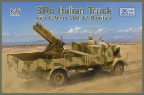 IBG - 3Ro Italian Truck With 100/17 100Mm Howitzer