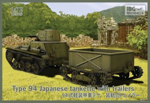 IBG - 1/72 Type 94 Japan Tankette with trailer