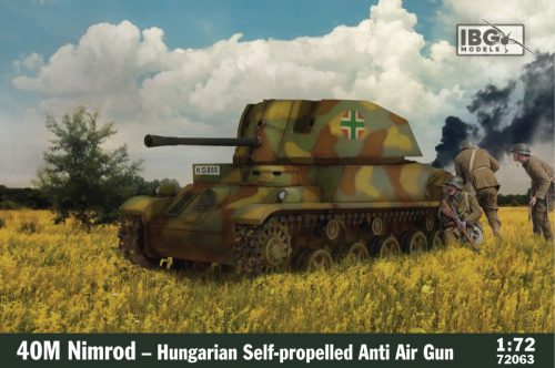 IBG - 1/72 40M Nimrod - Hungarian Self-propelled Anti Air Gun - IBG