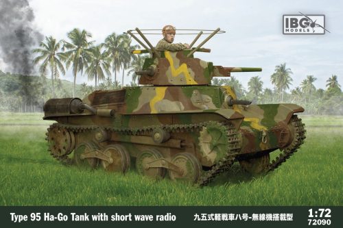 IBG - 1/72 Type 95 Ha-Go Japanese Tank with short wave radio