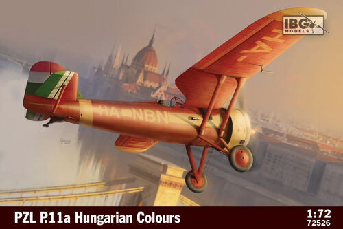 IBG - 1/72 PZL P.11a Hungarian Colours