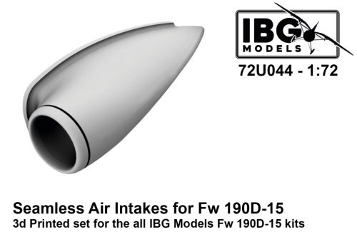 IBG - 1/72 Seamless Air Intakes for Fw 190D-15