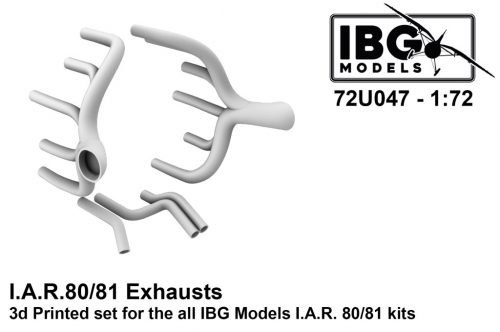 IBG - 1/72  I.A.R. 80/81 Exhausts