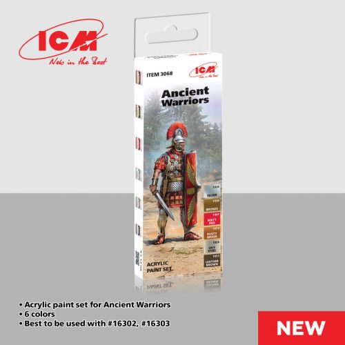 ICM - ICM Ancient Warriors  - acrylic paint set 
6 bottles х 12 ml