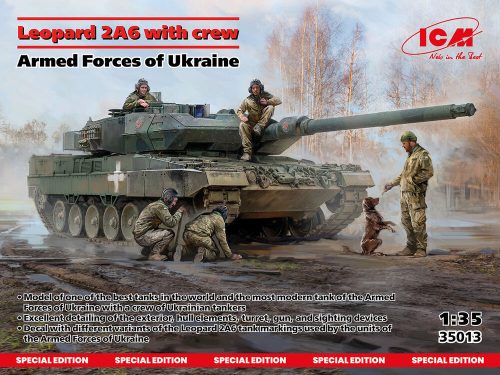 ICM - Leopard 2A6 of the Armed Forces of Ukraine with crew