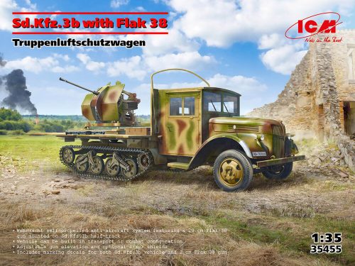 ICM - Sd.Kfz.3b with Flak 38 AA Gun