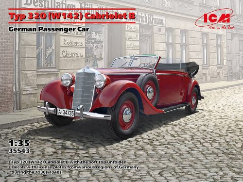 ICM - Typ 320 (W142) Cabriolet B, German Passenger Car