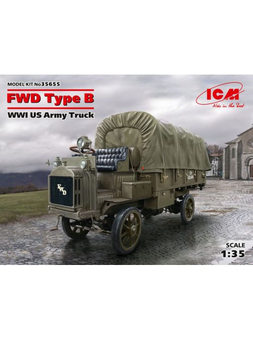 ICM - FWD Type B, WWI US Army Truck - Megamakett.hu