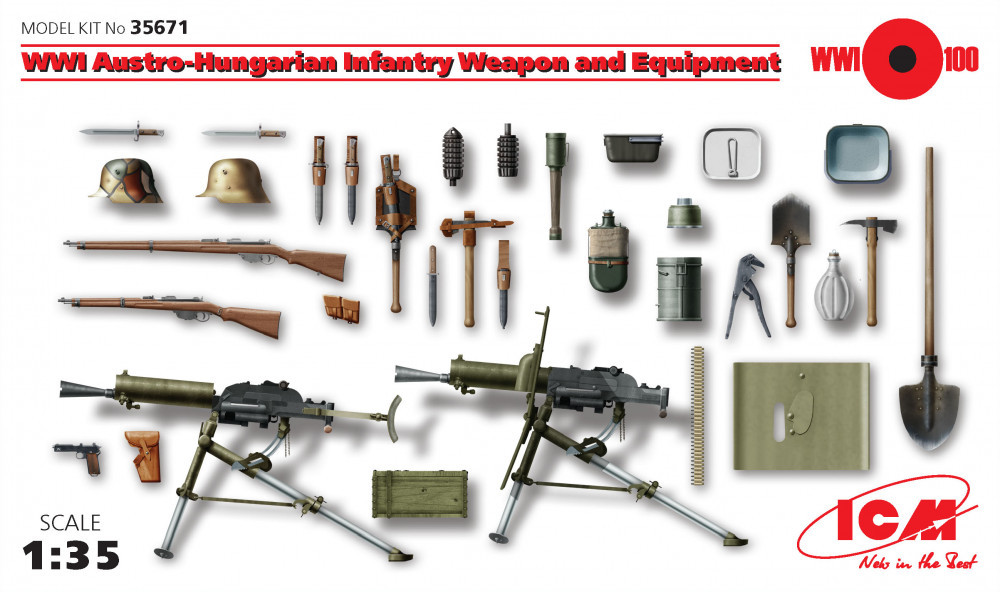 Icm Wwi Austro Hungarian Infantry Weapon And Equipment Megamaketthu