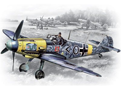 ICM - Messerschmitt Bf 109F-2 WWII