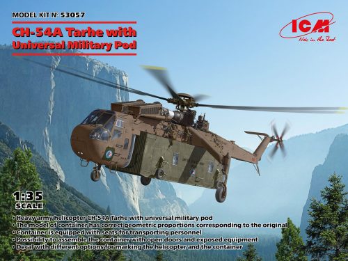 ICM - 1:35 ICM CH-54A Tarhe with Universal Military Pod