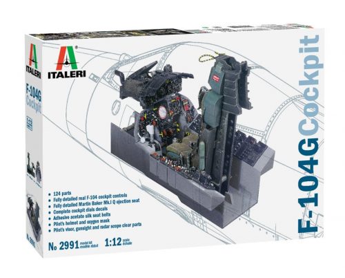 Italeri - 1:12 F-104 G COCKPIT