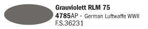 Italeri - Grauviolett RLM 75 - Acrylic Paint (20 ml)