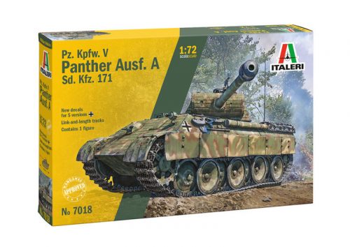 Italeri - 1:72 German tank Pz. Kpfw. V Panther Ausf. A Sd. Kfz. 171