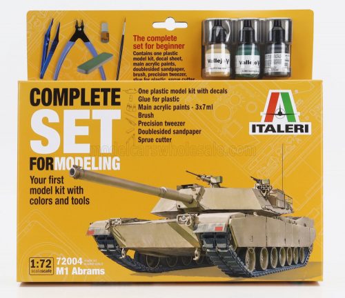 Italeri - TANK M1A ABRAMS MILITARY 1980 /