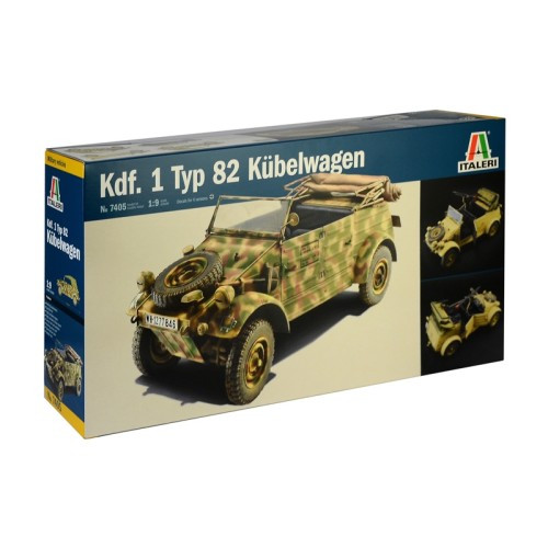 Italeri - Kdf. 1 Typ 82 Kubelwagen