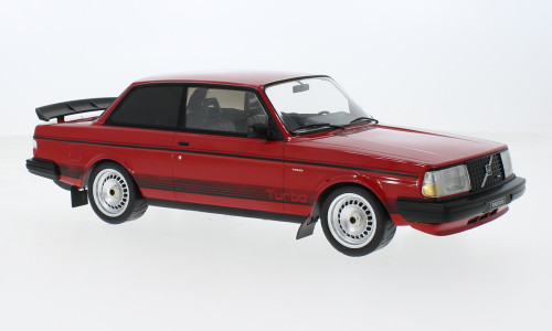 Ixo-Models - Volvo 240 Turbo Custom  rot  1987  1:18