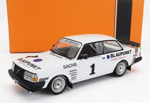 Ixo-Models - VOLVO 240 TURBO TEAM IPS RACING BLAUPUNKT N 1 DTM ZOLDER 1986 P.STURESON WHITE