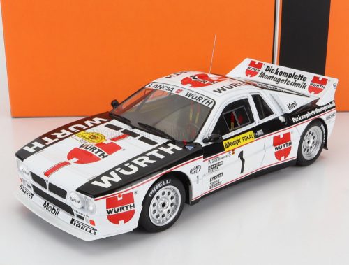 Ixo-Models - LANCIA 037 RALLY WURTH N 1 RALLY GERMANY 1983 W.ROHRL - C.GEISTDORFER WHITE