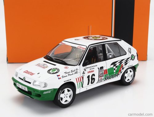 Ixo-Models - Skoda Felicia N 16 Rally Tour De Corse 1995 E.Triner - P.Stanc White Green