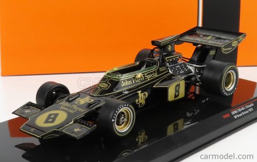 Ixo-Models - Lotus F1 72D Ford Jps N 8 Winner British Gp Emerson Fittipaldi 1972 World Champion Black Gold