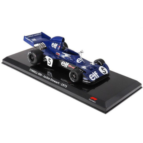 Ixomodels - 1:24 Tyrrell 006 - Jackie Stewart - 1973 (Blister Package) - Ixo