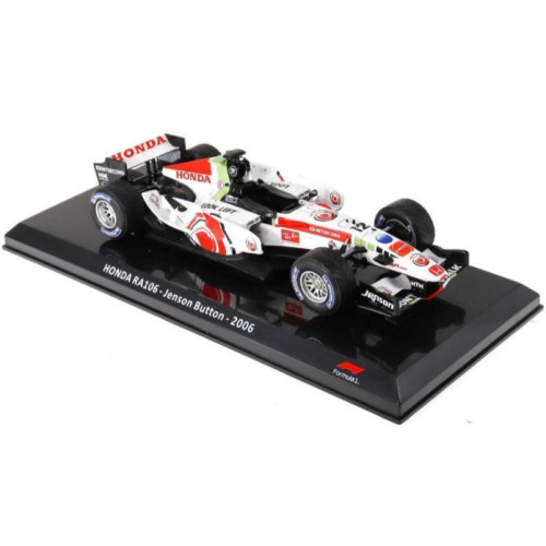 Ixomodels - 1:24 Honda Ra 106 - Jenson Button - 2006 (Blister Package) - Ixo