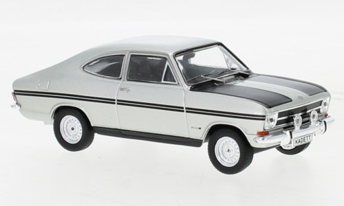 Ixo-Models - Opel Kadett B Coupe silber IXO 1:43