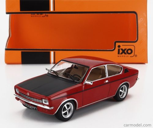 Ixomodels - Opel Kadett C Coupe Sr 1976 Red Black