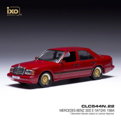 Ixo-Models - 1:43 Mercedes 300E (W124), dark red, 1984 - IXO