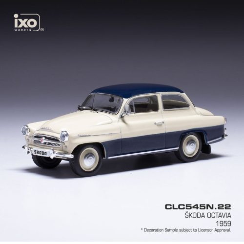 Ixo-Models - 1:43 Skoda Octavia, beige/dark blue, 1959 – IXO