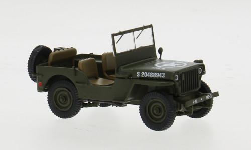 Ixo-Models - Jeep Willys MB, oliv, 1943, 1:43