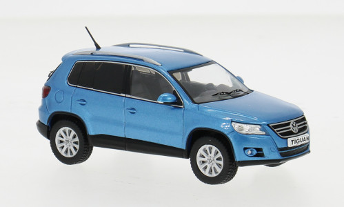 Ixo-Models - VW Tiguan, blau, 2007, 1:43