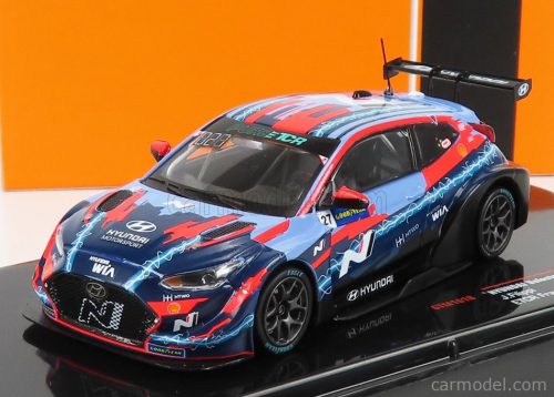 Ixo-Models - Hyundai Veloster N 27 Etcr Season 2021 L.Filippi 2 Tone Blue Red