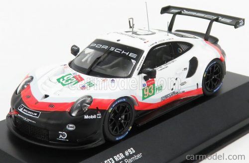 Ixo-Models - Porsche 911 991 Rsr Team Porsche Gt N 93 Lmgte Pro 24H Le Mans 2018 P.Pilet - N.Tandy - E.Bamber White Black Red